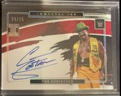 The Godfather [Holo Silver] #IM-GFT Wrestling Cards 2022 Panini Impeccable WWE Immortal Ink Autographs Prices