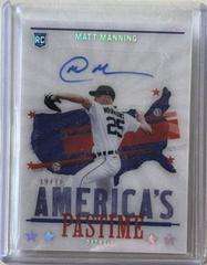 Matt Manning [Holo Silver] #AP-MM Baseball Cards 2022 Panini Chronicles America's Pastime Autographs Prices