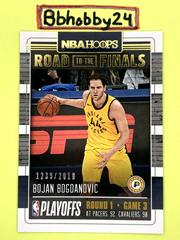 Bojan Bogdanovic #20 Basketball Cards 2018 Panini Hoops Road to the Finals Prices