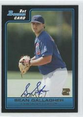 Sean Gallagher #B117 Baseball Cards 2006 Bowman Prospects Prices
