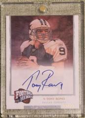 Tony Romo [Autograph Gold] #89 Football Cards 2008 Upper Deck Heroes Prices