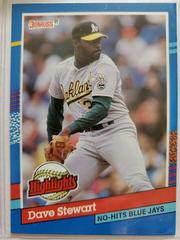 Dave Stewart #BC-4 Baseball Cards 1991 Donruss Highlights Prices