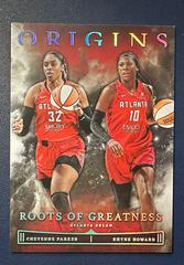 Rhyne Howard, Cheyenne Parker #5 Basketball Cards 2023 Panini Origins WNBA Roots of Greatness Prices