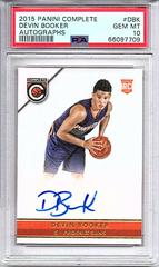 Devin Booker #DBK Basketball Cards 2015 Panini Complete Autographs Prices
