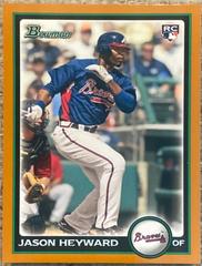 Jason Heyward [Orange] Baseball Cards 2010 Bowman Prices
