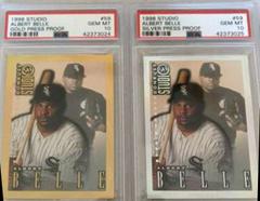 Albert Belle [Silver Press Proof] #59 Baseball Cards 1998 Studio Prices