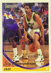 Jay Humphries #122 Basketball Cards 1993 Topps Gold Prices