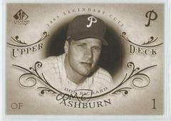 Richie Ashburn Baseball Cards 2005 SP Legendary Cuts Prices