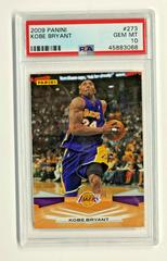 Kobe Bryant #273 Basketball Cards 2009 Panini Prices