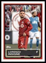 Lorenzo Insigne #83T-15 Soccer Cards 2023 Topps MLS 1983 Futbol Prices