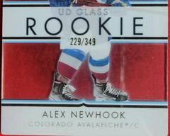 Alex Newhook #GR-10 Hockey Cards 2021 Upper Deck Ovation UD Glass Rookies Prices