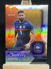 Olivier Giroud [Silver] Soccer Cards 2022 Panini Prizm World Cup Scorers Club Prices
