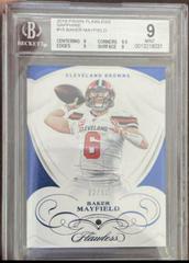 Baker Mayfield [Sapphire] #15 Football Cards 2019 Panini Flawless Prices