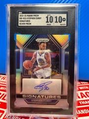 Stephen Curry [Silver] #SIG-SCU Basketball Cards 2022 Panini Prizm Signatures Prices