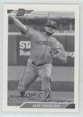 Alek Manoah [Black & White] #BHP-149 Baseball Cards 2020 Bowman Heritage Prospects Prices