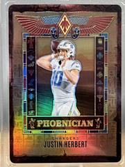 Justin Herbert #PH-5 Football Cards 2023 Panini Phoenix Phoenician Prices