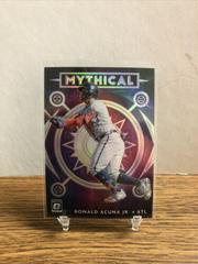 Ronald Acuna Jr. [Holo] Baseball Cards 2020 Panini Donruss Optic Mythical Prices