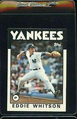 Eddie Whitson Baseball Cards 1986 Topps Tiffany Prices