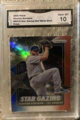 Clayton Kershaw [Red, White, Blue Prizm] Baseball Cards 2020 Panini Prizm Star Gazing Prices