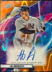 Anthony Rizzo [Orange Galactic] #CCA-RIZ Baseball Cards 2022 Topps Cosmic Chrome Autographs Prices