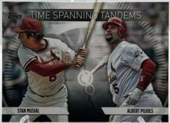 Stan Musial, Albert Pujols #TS-10 Baseball Cards 2023 Topps Update Time Spanning Tandems Prices