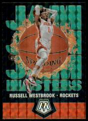 Russell Westbrook [Green Mosaic] Basketball Cards 2019 Panini Mosaic Jam Masters Prices