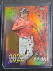 Rafael Devers [Gold] #22GH-7 Baseball Cards 2023 Topps 2022 Greatest Hits Prices