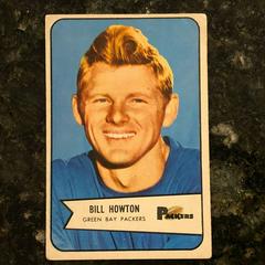 Bill Howton Football Cards 1954 Bowman Prices