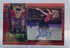 Alexa Bliss Wrestling Cards 2022 Panini Select WWE Ringside Action Signatures Prices