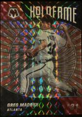 Greg Maddux [Mosaic] Baseball Cards 2022 Panini Mosaic Holofame Prices