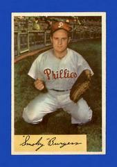 Smoky Burgess #31 Baseball Cards 1954 Bowman Prices