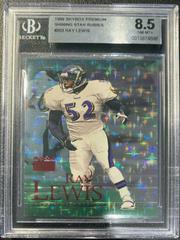 Ray Lewis [Shining Star Rubies] Football Cards 1999 Skybox Premium Prices
