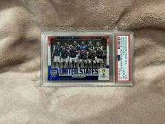 United States [Red White Blue Power Plaid] Soccer Cards 2014 Panini Prizm World Cup Team Photos Prices