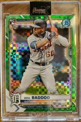 Akil Baddoo [X Green Xfractor] #34 Baseball Cards 2021 Bowman Chrome Prices