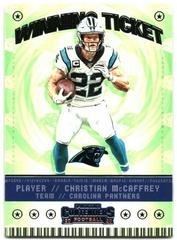 Christian McCaffrey #WT7 Football Cards 2020 Panini Contenders Winning Ticket Prices