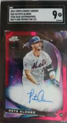 Pete Alonso [Red Flare] Baseball Cards 2022 Topps Cosmic Chrome Star Gaze Autographs Prices