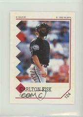 Carlton Fisk #124 Baseball Cards 1992 Panini Stickers Prices