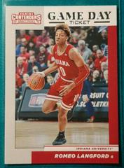 Romeo Langford Basketball Cards 2019 Panini Contenders Draft Picks Game Day Ticket Prices
