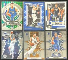 Luka Doncic [Green] #1 Basketball Cards 2021 Panini Mosaic Epic Performers Prices