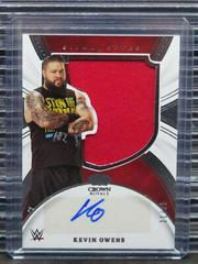 Kevin Owens #SL-KOW Wrestling Cards 2022 Panini Chronicles WWE Crown Royale Silhouettes Autographs Prices