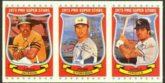 Jackson, Piniella, Stoneman [Panel] Baseball Cards 1973 Kellogg's Prices