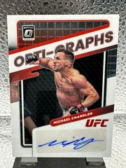 Michael Chandler #OG-MCH Ufc Cards 2022 Panini Donruss Optic UFC Opti Graphs Prices