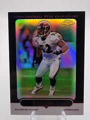 Ray Lewis [Black Refractor] #33 Football Cards 2005 Topps Chrome Prices