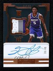 DE'Aaron Fox [Jersey Autograph Bronze] #149 Basketball Cards 2017 Panini Dominion Prices
