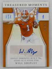 Will Shipley [Silver] #TM-RDA Football Cards 2022 Panini National Treasures Collegiate Moments Signatures Prices