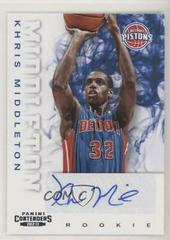 Khris Middleton [Autograph] Basketball Cards 2012 Panini Contenders Prices