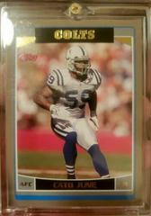 Cato June [Gold] Football Cards 2006 Topps Prices