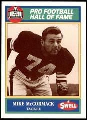 Mike McCormack #125 Football Cards 1990 Swell Greats Prices