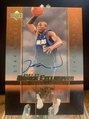 Josh Howard [Autograph] Basketball Cards 2003 Upper Deck Rookie Exclusives Prices