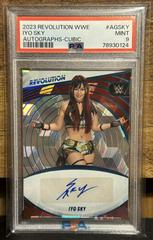 Iyo Sky [Cubic] #AG-ISY Wrestling Cards 2023 Panini Revolution WWE Autograph Prices